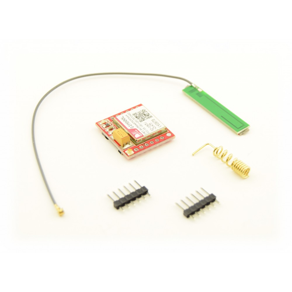 SIM800L GSM Module Micro SIM Card Board with Antenna Pre Soldered and PTA Registered